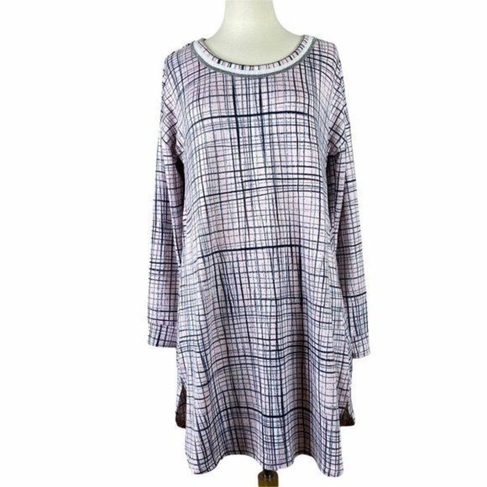 Kensie Long Sleeve Dress Size Small Pink
